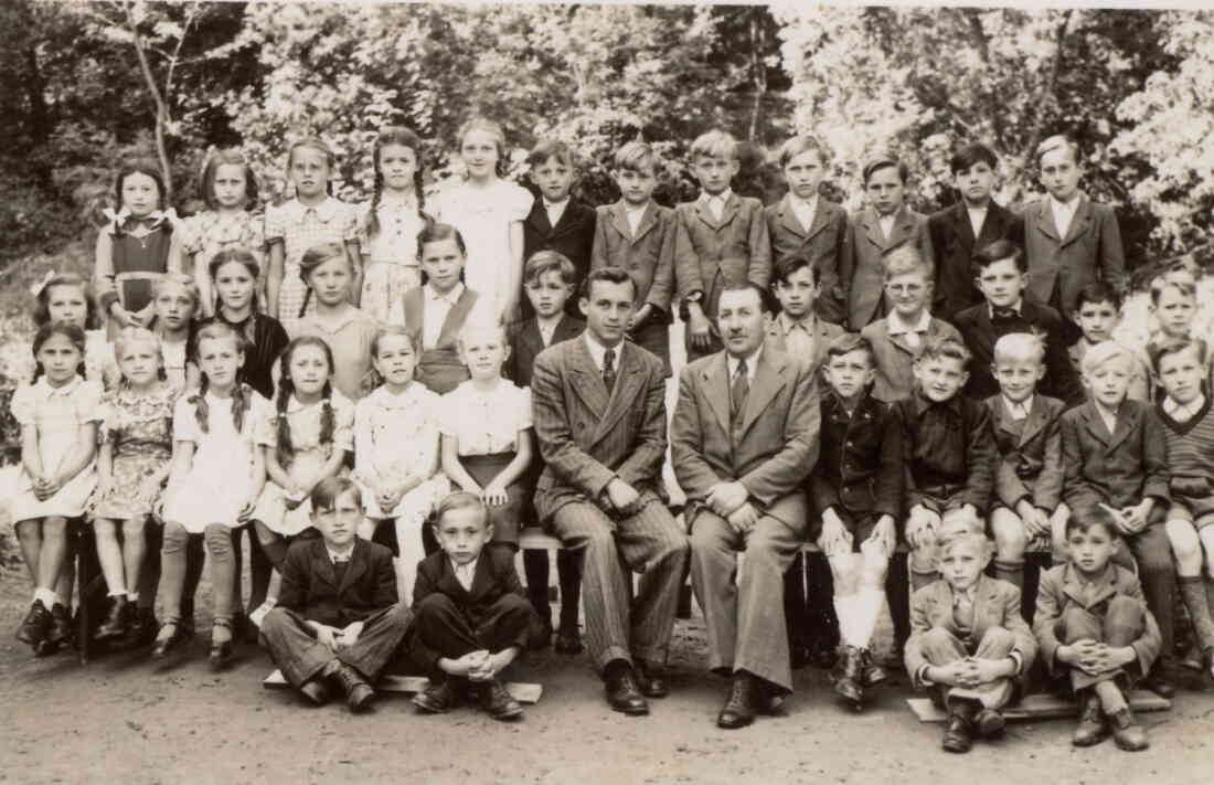 Schulfoto Volksschule Jabing - Schuljahr 1948/1949