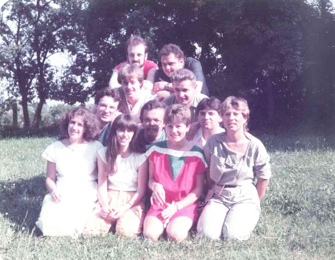 Theatergruppe Jabing - im Jahr 1984 (Vorbereitung auf Wörgl 1984)