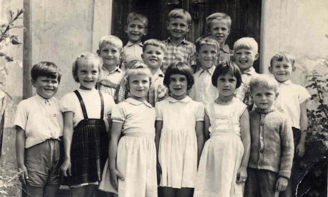 Schulfoto des Jahrganges 1957